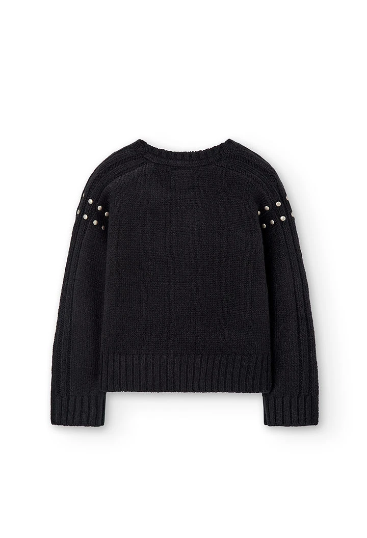 Knitwear pullover for girl