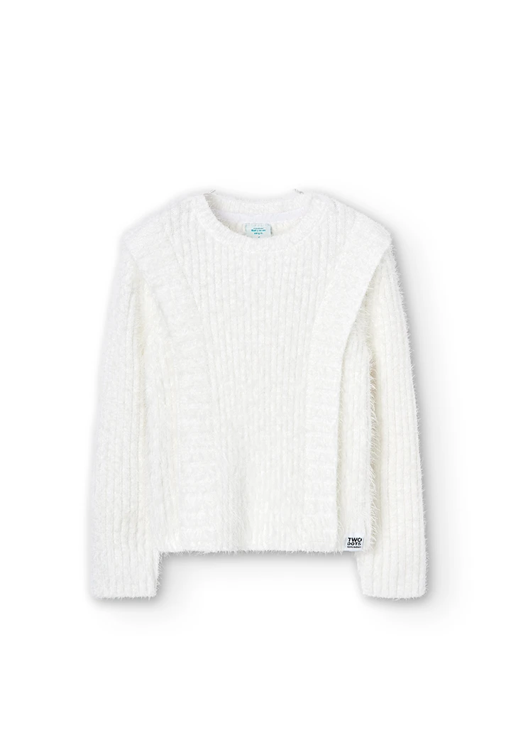 Knitwear pullover for girl