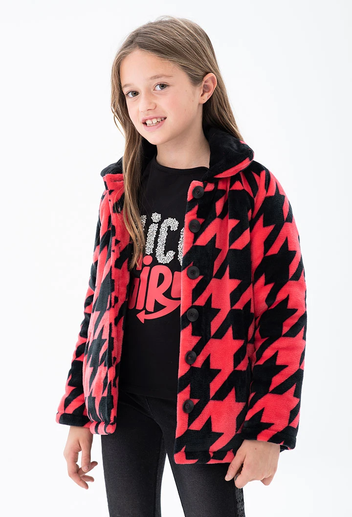 Manteau en toile pour fille