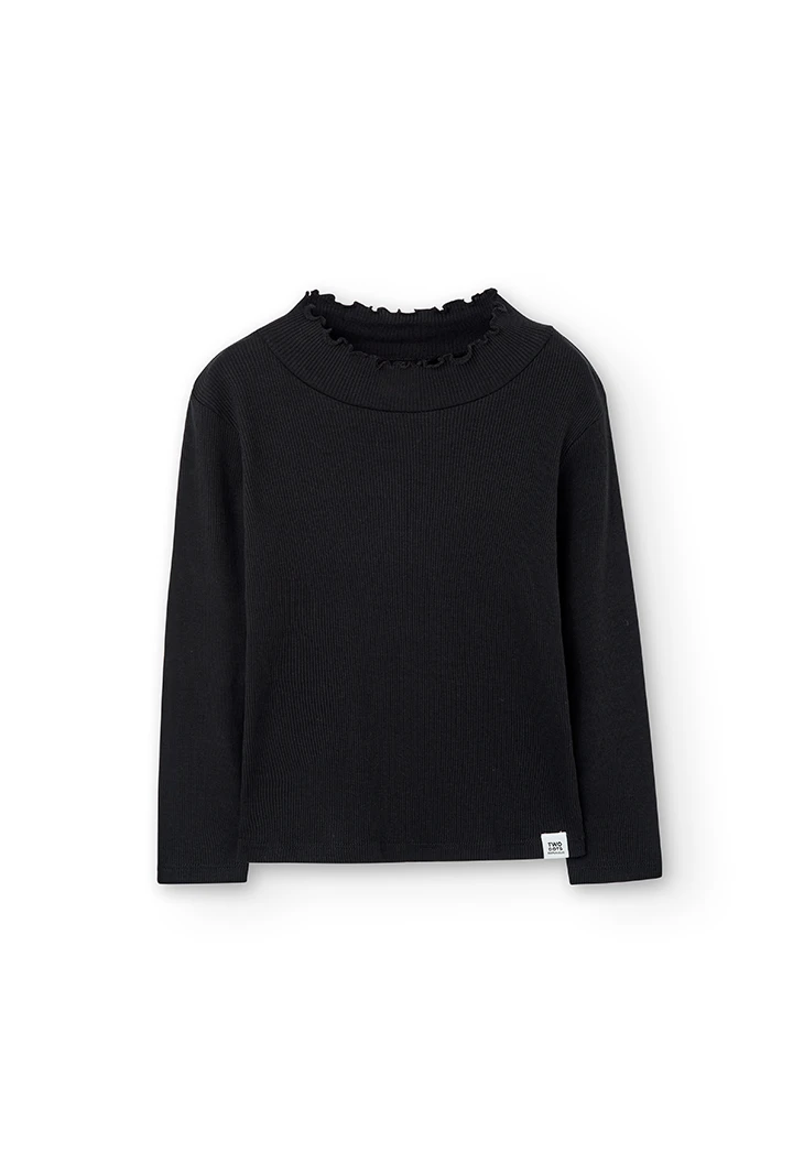 T-Shirt tricot pour fille