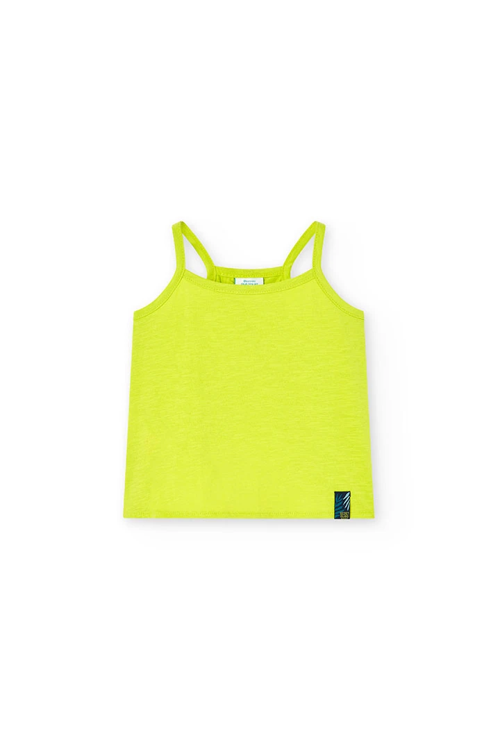Strick-Shirt Flamé, für Mädchen, in Farbe Grün