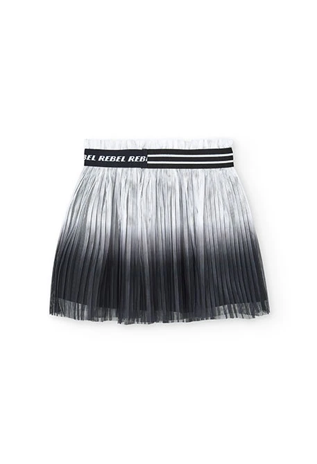 Black tulle skirt for girl