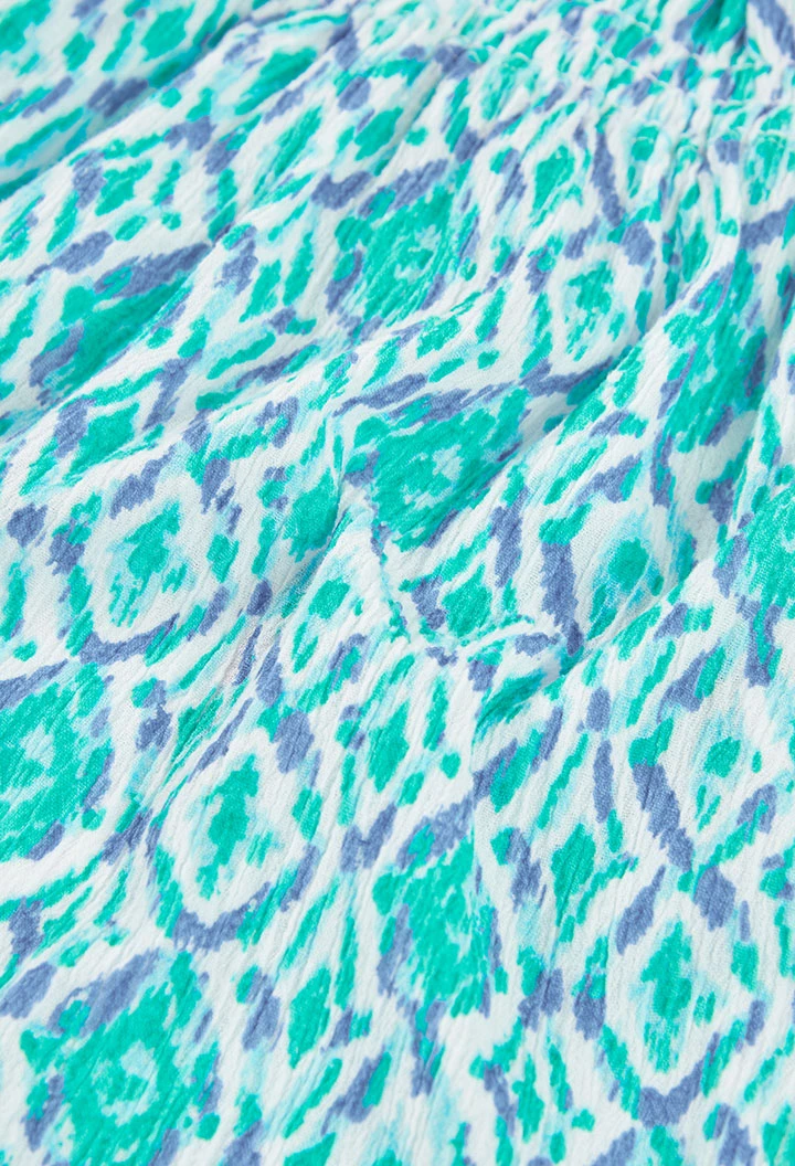 Printed blouse for girl