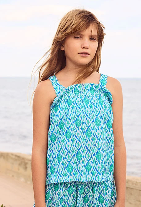 Blusa estampada niña