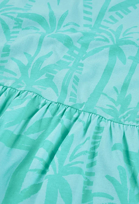 Vestido de punto azul