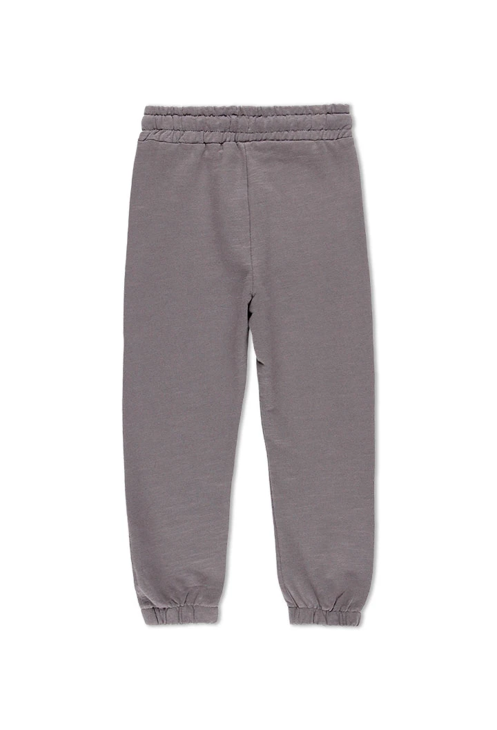 Pantalon en molleton flame pour fille - organique