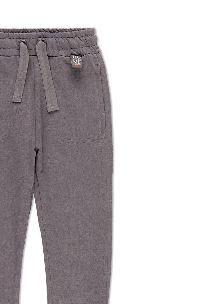 Pantalon en molleton flame pour fille - organique
