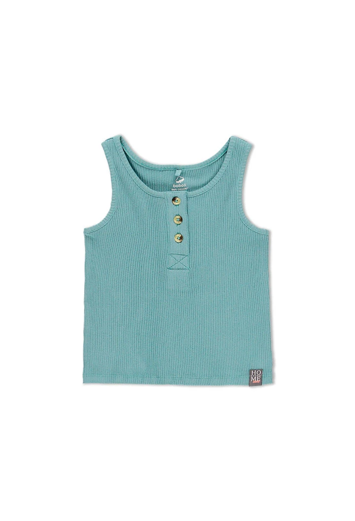 T-Shirt tricot pour fille - organique