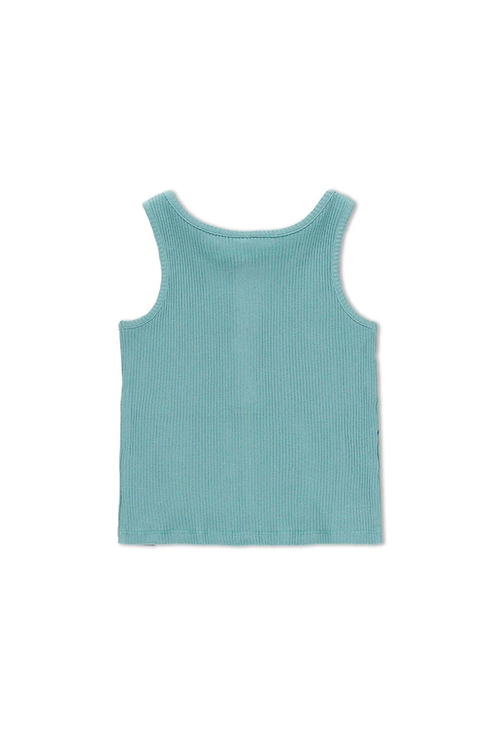 T-Shirt tricot pour fille - organique