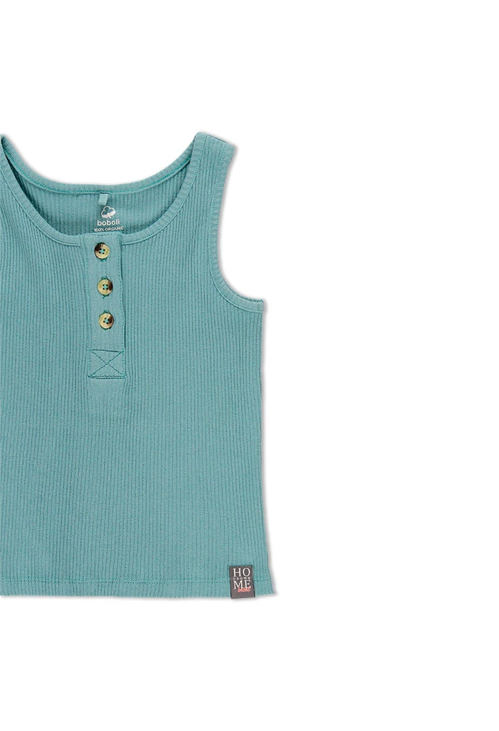 T-Shirt tricot pour fille - organique