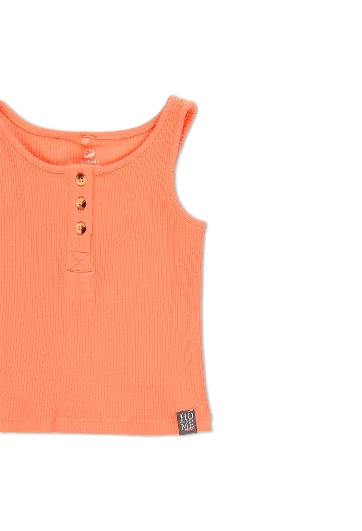 T-Shirt tricot pour fille - organique