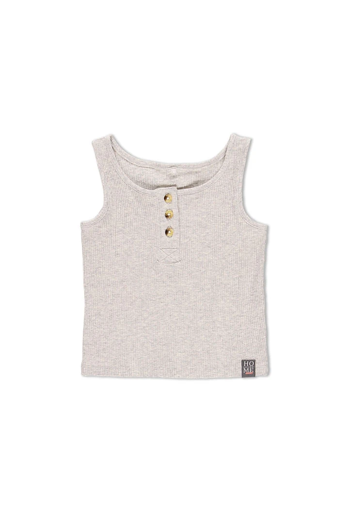T-Shirt tricot pour fille - organique