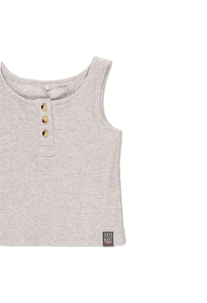 T-Shirt tricot pour fille - organique