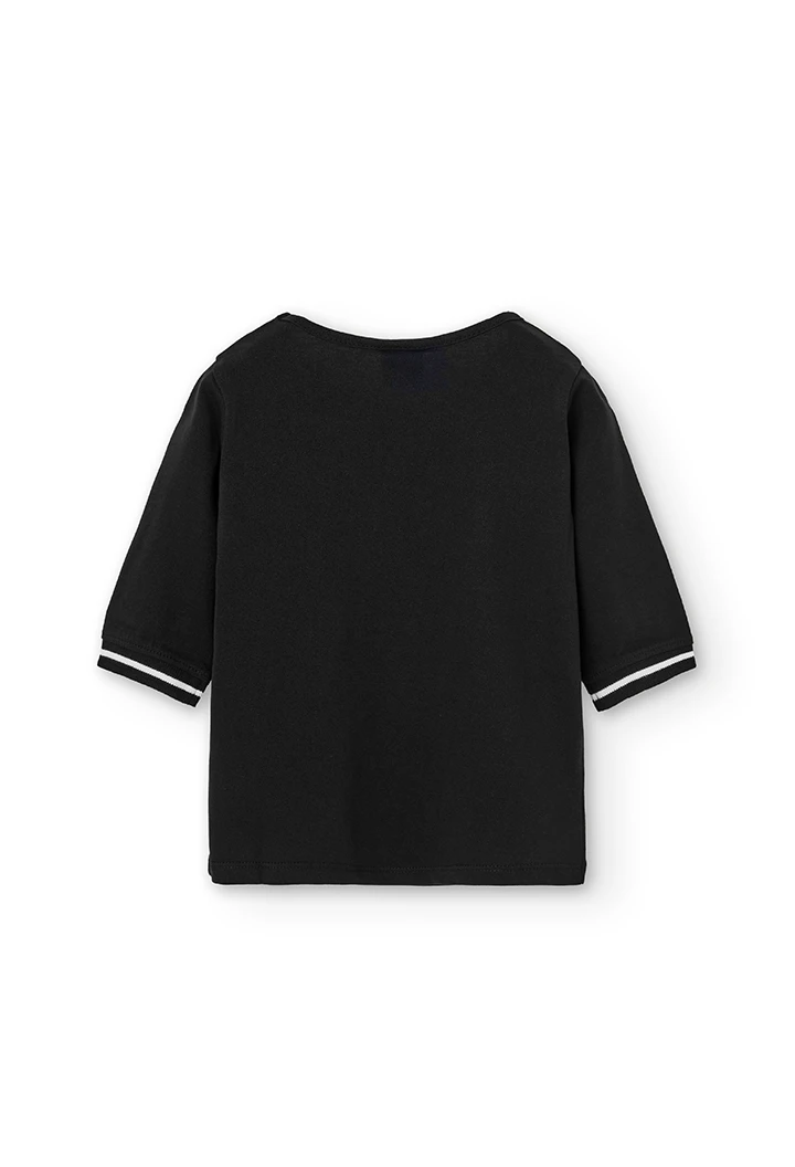 T-Shirt tricot "1984" pour fille