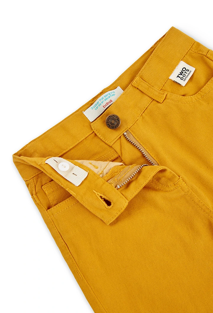 Hose twill elastisch für mädchen