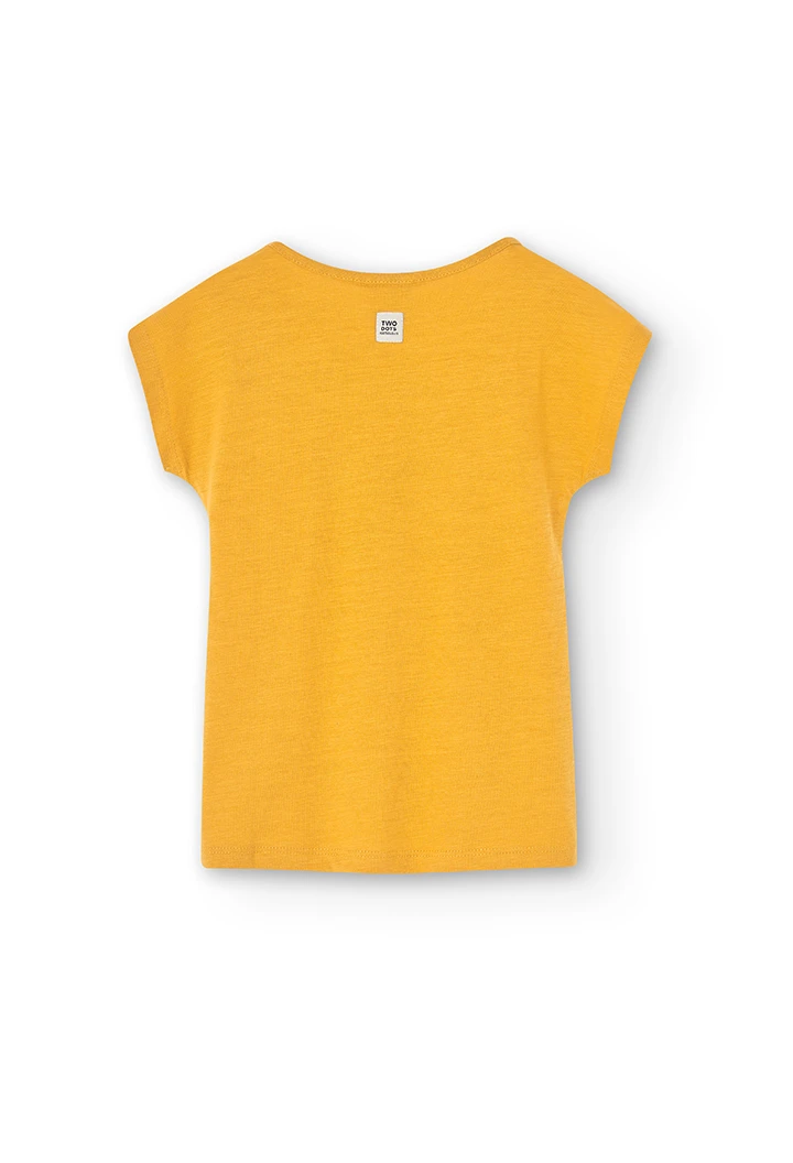 T-Shirt tricot flame pour fille
