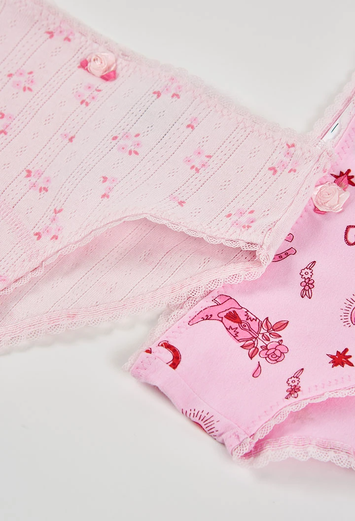 Pack de 3 culottes en coton imprimés