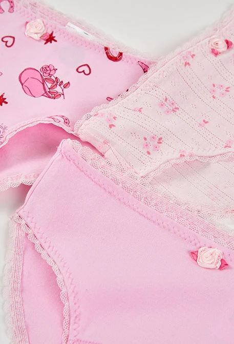 Pack de 3 cuecas de algodão com estampado