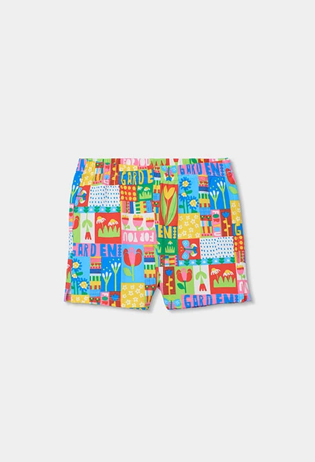 Pyjama enfant fille en coton imprimé