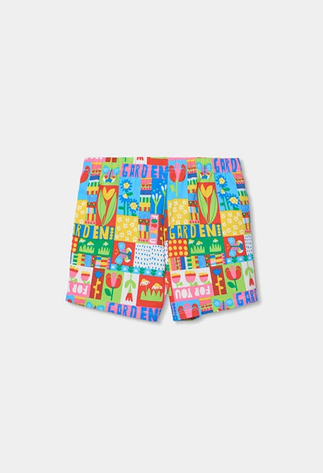 Mädchen-Pyjama aus bedruckter Baumwolle