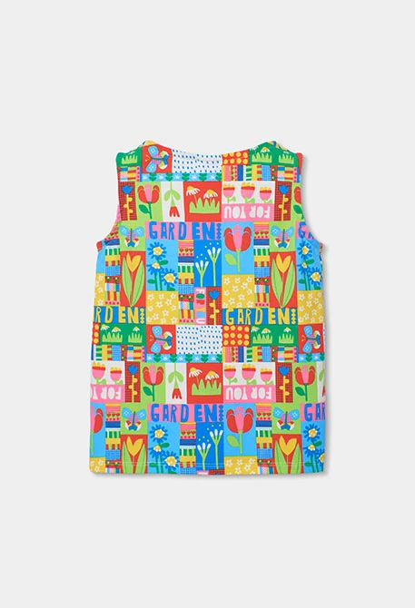 Pijama niña algodón estampado