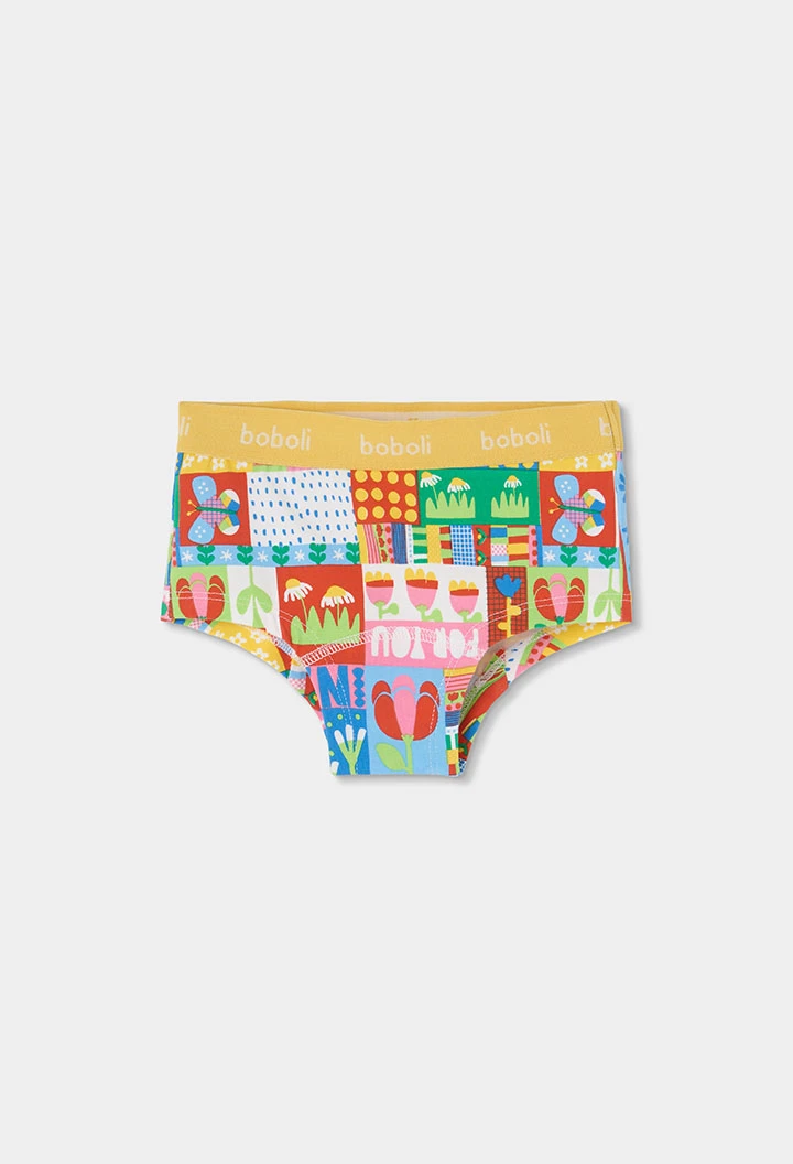 Pack de 3 cuecas de algodão estampado