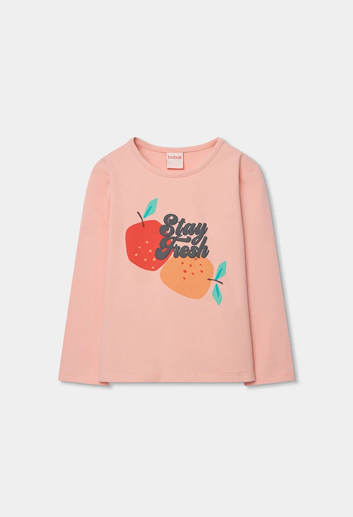 Pijama nena màniga llarga estampat