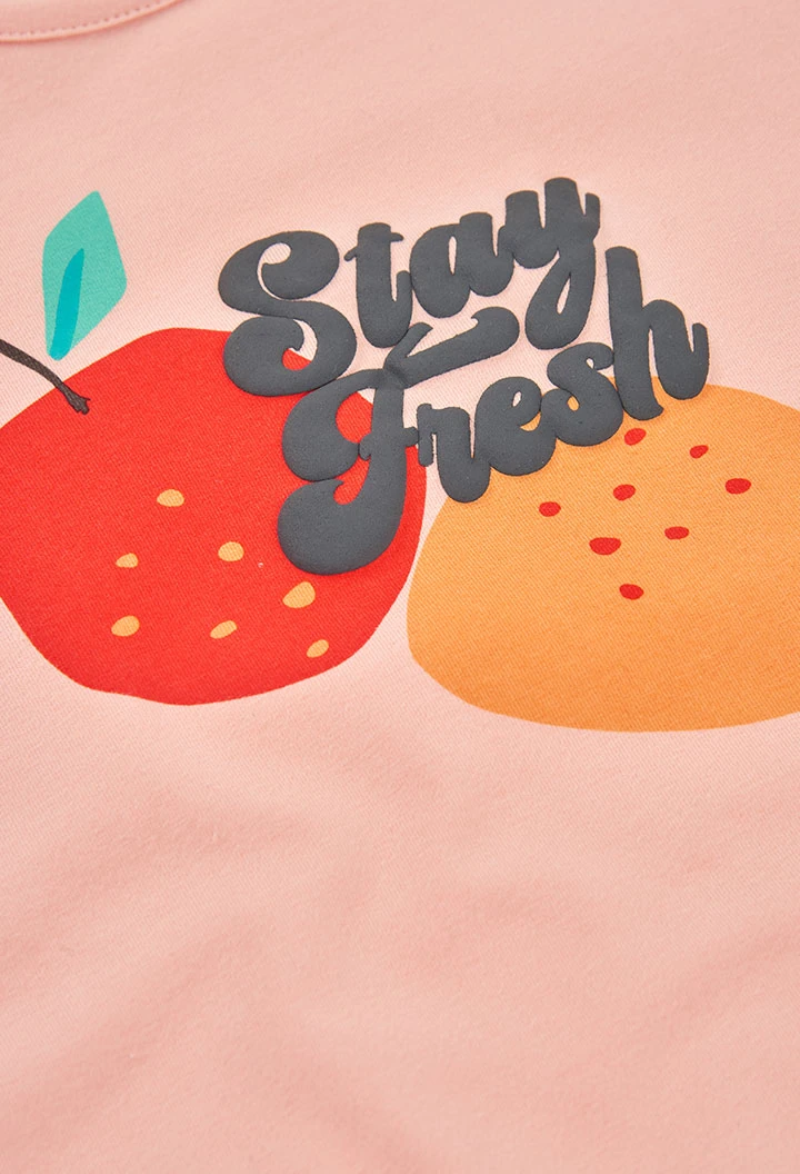 Long-sleeve printed pyjamas for girl