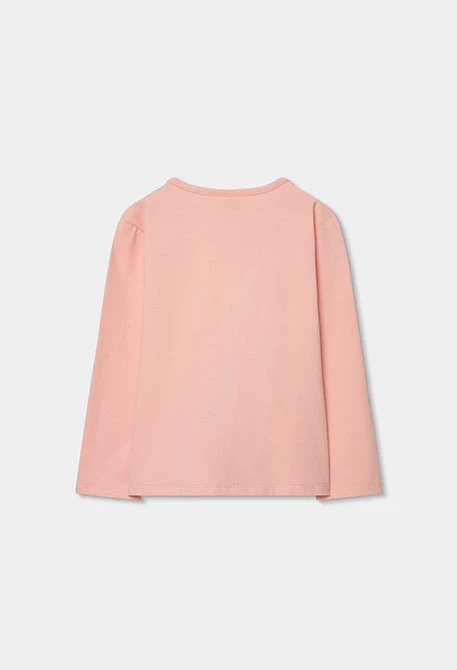 Long-sleeve printed pyjamas for girl