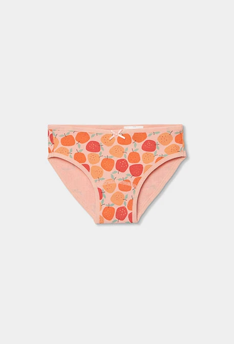 Pack of 3 printed cotton knickers
