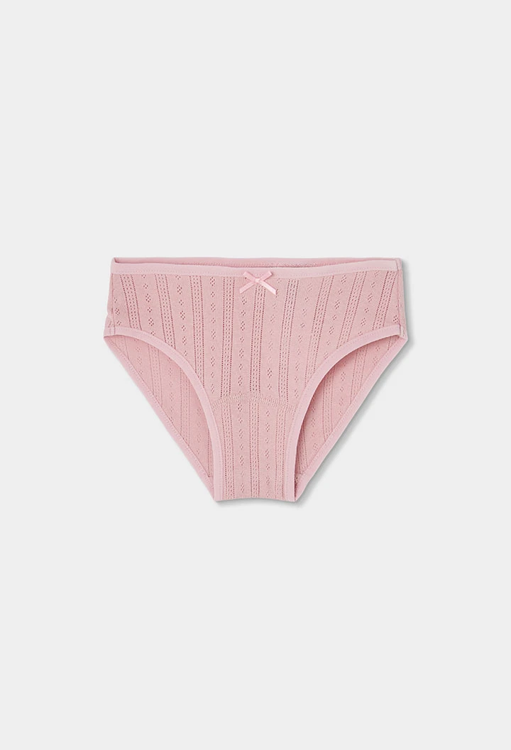 Pack 3 Höschen rosa Frühstücksprint