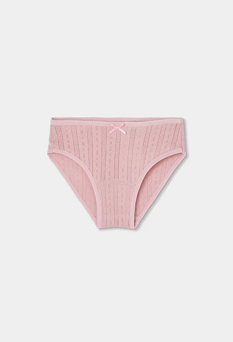 Pack 3 mutandine rosa stampa colazione