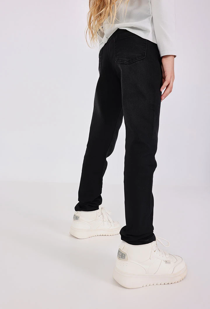Hose denim elastisch für mädchen