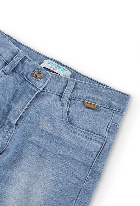 Pantaloni denim elastico per ragazza