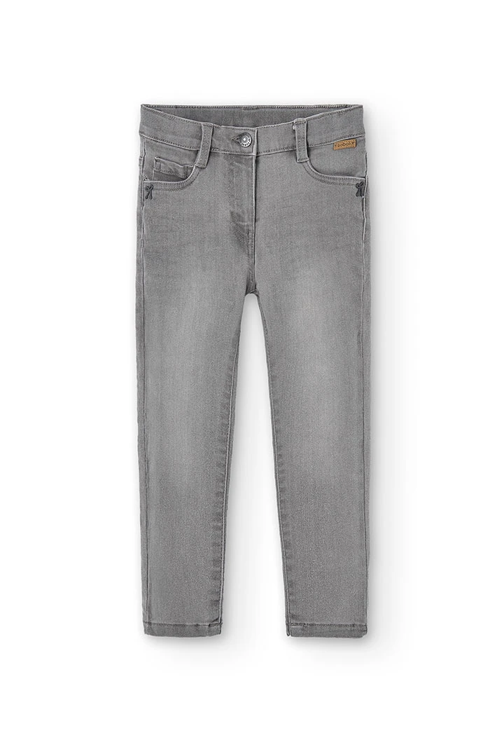 Hose denim elastisch für mädchen