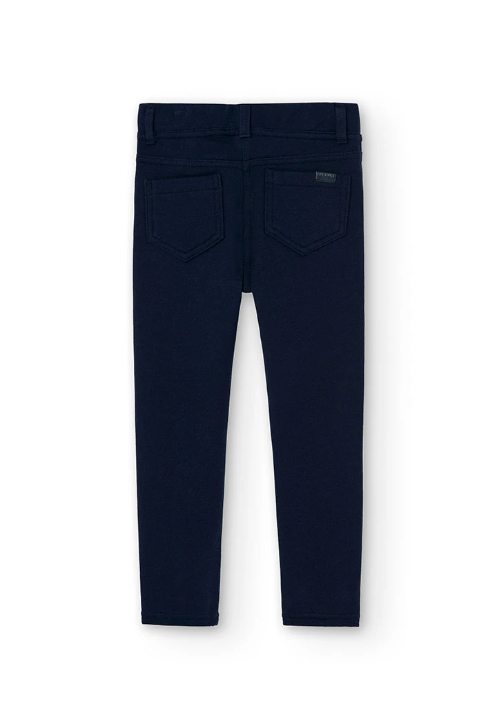 Pantalon en molleton stretch pour fille