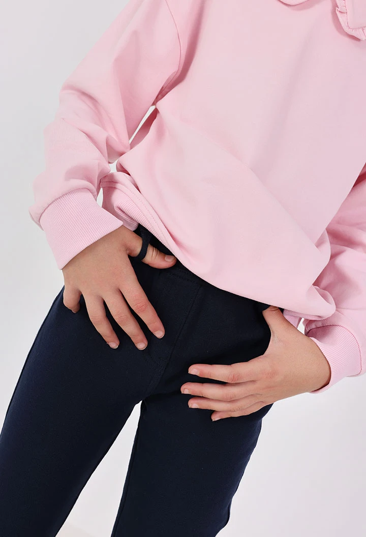 Hose plüsch elastisch für mädchen