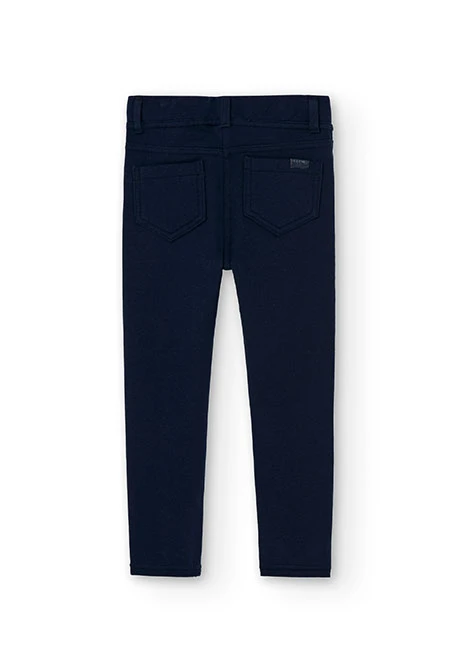 Pantalon en molleton stretch pour fille