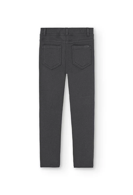 Pantalon en molleton stretch pour fille