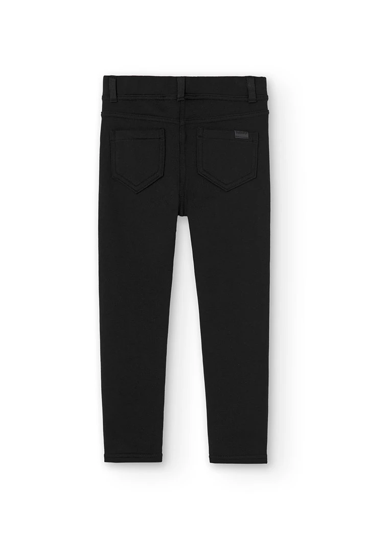 Pantalon en molleton stretch pour fille