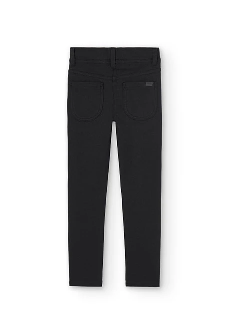 Pantalon en molleton stretch pour fille