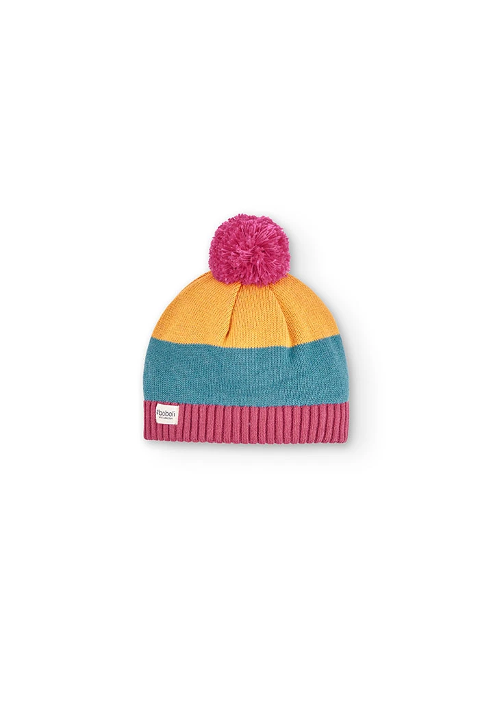 Bonnet tricoté pour fille
