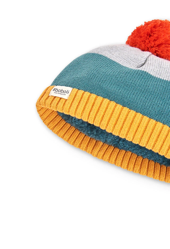 Bonnet tricoté pour fille