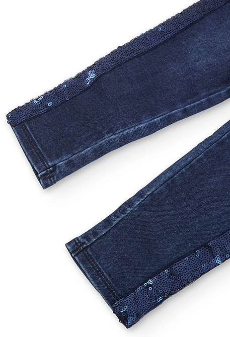 Pantaloni jeans elasticizzati per ragazza