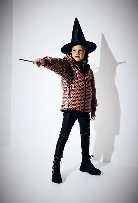 Leggings in ecopelle nero