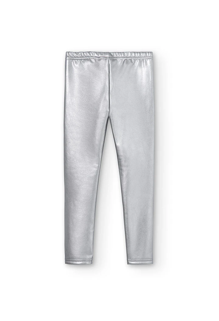 Leggings cuir synthétique élastique