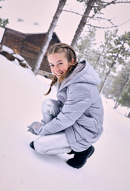 Elastische Kunstleder-Leggings