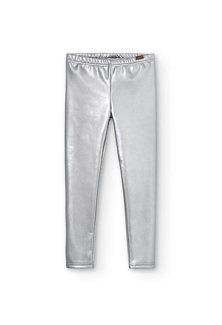 Stretch faux leather leggings