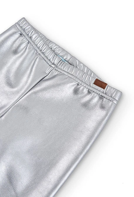 Leggings cuir synthétique élastique