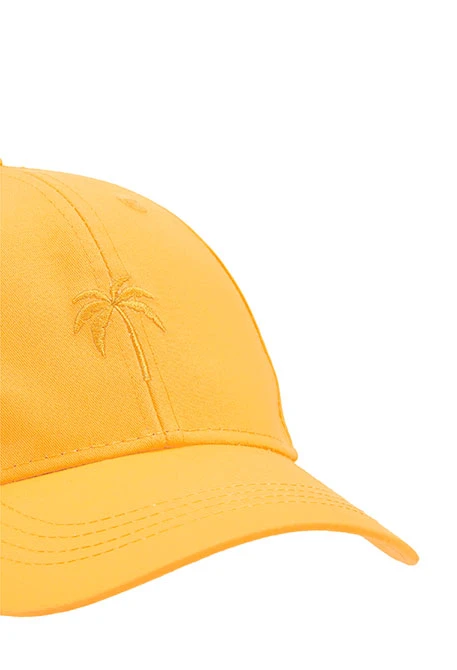 Gorra gerga unisex en amarillo